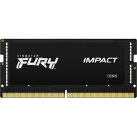 Kingston FURY Impact RAM Module for Notebook - 32 GB (1 x 32GB) - DDR5-5600/PC5-44800 DDR5 SDRAM - 5600 MHz Dual-rank Memory - CL40 - 1.10 V - - - -