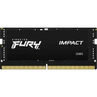 Kingston FURY Impact RAM Module for Notebook - 32 GB (2 x 16GB) - DDR5-5600/PC5-44800 DDR5 SDRAM - 5600 MHz Single-rank Memory - CL40 - 1.10 V - - -