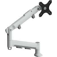Atdec AWMS-DB Mounting Arm for Display, Curved Screen Display, Flat Panel Display, Monitor - White - Height Adjustable - 1 Display(s) Supported - cm
