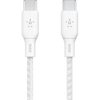 Belkin BOOST&uarr;CHARGE 3 m USB-C Data Transfer Cable for MacBook, MacBook Pro - 1 / Pack - First End: 1 x USB 2.0 Type C - Male - Second End: 1 x C