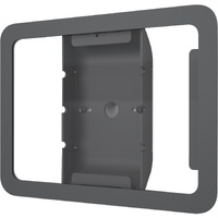 Heckler Design Wall Mount for Tablet, Network Adapter - Black Gray - Steel, Powder Coated Steel