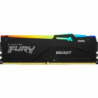 128GB DDR5-5600MT/s CL40 DIMM (Kit of 4) FURY Beast RGB XMP