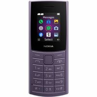 Nokia 110 4G (2023) Feature Phone - 1.8" TFT LCD QQVGA 120 x 160 - Series 30+ - 4G - Midnight Blue - Bar - 2.0 SIM Support - SIM-free - 1450 mAh