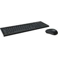 Verbatim Keyboard & Mouse - USB Wireless RF 2.40 GHz Keyboard - 104 Key - Keyboard/Keypad Color: Black - USB Wireless RF Mouse - Optical - 1600 dpi -