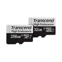 Transcend High Endurance 350V 32 GB Class 10/UHS-I (U1) microSDHC - 95 MB/s Read - 40 MB/s Write