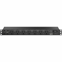 APC by Schneider Electric SurgeArrest Performance Surge Suppressor/Protector - Black - IEC 60320 C14 - 1 x IEC 60320 C13, 7 x AS/NZS - 2400 J - 230 V