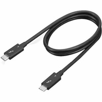 Lenovo 70 cm Thunderbolt 4 Data Transfer Cable - 1 - First End: 1 x 24 pin Usb type c thunderbolt 4 - male - Second End: 1 x 24 pin Usb type c 4 - -