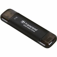 Transcend ESD310C 1 TB Portable Solid State Drive - External - Black - Desktop PC, Notebook, Gaming Console Device Supported - USB 3.2 (Gen 2) - 1050