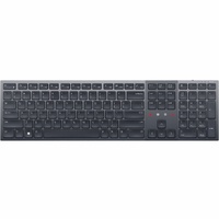 Dell Premier Collaboration KB900 Keyboard - Wireless Connectivity - USB Interface - English (US) - QWERTY Layout - Graphite - Scissors Keyswitch - -