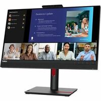 Lenovo ThinkVision T24v-30 24" Class Webcam Full HD LED Monitor - 16:9 - 23.8" Viewable - In-plane Switching (IPS) Technology - WLED Backlight - 1920