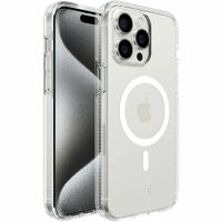 Incipio Duo Case for Apple iPhone 15 Pro Max Smartphone - Clear - Bump Resistant, Drop Resistant, Impact Resistant, Bacterial Resistant, Scratch