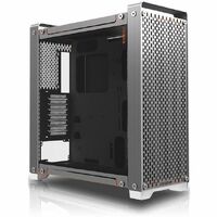 In Win IWCSDUBILIGRY Computer Case - Mini ITX, EATX, Micro ATX Motherboard Supported - Full-tower - Aluminium, Tempered Glass, SECC - Orange, Grey -