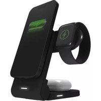 STM Goods ChargeTree Induction Charger - Black - For AirPod, iPhone - Input connectors: USB - Portable, Compact, Foldable