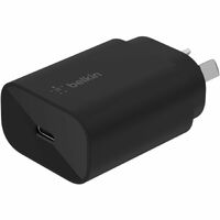Belkin BoostCharge 25 W AC Adapter - Universal Adapter - USB Type-C - For iPhone - Black