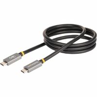 StarTech.com 3ft (1m) USB4 Cable, USB-IF Certified USB-C Cable, 40 Gbps, 100W, 8K 60Hz, Compatible w/Thunderbolt 4/3/USB 3.2, US