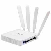 Fortinet FortiExtender FEX-311F 1 SIM Ethernet, Cellular Wireless Router - 4G - HSPA+, LTE, UMTS, WCDMA - Quad Band - 4 x Antenna(4 x External) - 4 x