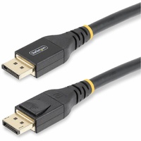 StarTech.com 10.06 m DisplayPort A/V Cable - 1 - Cable for Monitor, Signal Booster, Video Wall, Digital Signage Display - First End: 1 x 20-Pin 1.4 -
