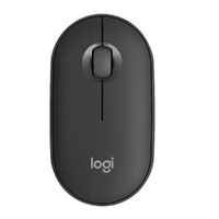 Logitech Pebble 2 M350s Mouse - Bluetooth - USB - Optical - 3 Button(s) - Tonal Graphite - Wireless - 4000 dpi - Scroll Wheel - Symmetrical
