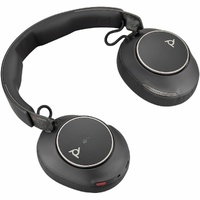 Poly Voyager Surround 80 UC Wireless On-ear, Over-the-ear Stereo Headset - Microsoft Teams Certification - Binaural - Ear-cup - 4998.7 cm - Bluetooth