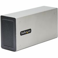 StarTech.com Thunderbolt 3 PCIe Expansion Chassis, Enclosure Box w/Dual PCI-E Slots, External PCIe Slots, 8K/4K Output Via TB3/D