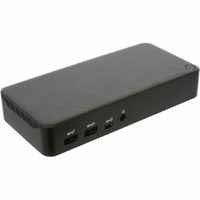 Targus DOCK460AUZ USB4 Docking Station for Notebook/Monitor/Workstation/Microphone/Speaker/Headphone - Charging Capability - Black - 3 Displays - 8K