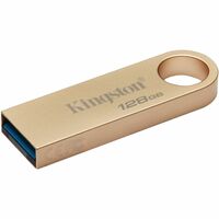 Kingston DataTraveler SE9 G3 128 GB USB 3.2 (Gen 1) Type A Flash Drive - 220 MB/s Read Speed - 100 MB/s Write Speed
