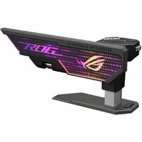 Asus ROG XH01 Graphic Card Holder - 12.8 cm Height - Black