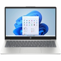 HP 14-em0000 14-em0122AU 14" Notebook - HD - AMD Ryzen 7 7730U - 16 GB - 512 GB SSD - Natural Silver - Intel Chip - 1366 x 768 -