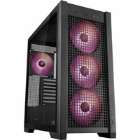 TUF Gaming GT302 ARGB Gaming Computer Case - EATX, ATX Motherboard Supported - Mid-tower - Tempered Glass, Mesh - Black - 2 x Internal 3.5" Bay(s) -