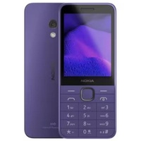 Nokia 235 4G (2024) 128 MB Feature Phone - 2.8" TFT LCD QVGA 240 x 320 - Cortex A71 GHz - 64 MB RAM - 4G - Purple - Bar - UNISOC T107 (22 nm) SoC - 2