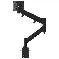 Atdec Mounting Arm for Monitor, Flat Panel Display, Curved Screen Display, All-in-One Computer, Menu Board - Black - Landscape/Portrait - Height - 1
