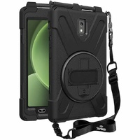 Strike Rugged Case with Hand Strap and Lanyard for Samsung Galaxy Tab Active5
