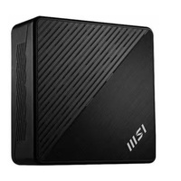 MSI Cubi N ADL CUBI N ADL-009AU Desktop Computer - Intel N-Series N100 - 4 GB - 128 GB SSD - Mini PC - Black - Intel Chip - Windows 11 Pro - Intel -