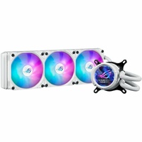 Asus ROG Strix LC III 360 ARGB LCD 1 pc(s) Cooling Fan/Radiator/Water Block/Pump - Processor - 120 mm Maximum Fan Diameter - 3 x Fan(s) - 1992.9 - -