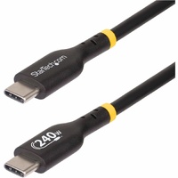StarTech.com 2.01 m USB-C Data Transfer Cable - 1 - Cable for Charger, Workstation, Mobile Workstation, Wall Charger, Power Bank