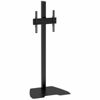 Atdec Display Stand - 49.90 kg Load Capacity - Floor, Freestanding - Aluminium - Black