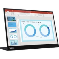 Lenovo ThinkVision M14d 14" Class LED Monitor - 16:10 - Raven Black - 14" Viewable - In-plane Switching (IPS) Technology - WLED Backlight - 2240 x -