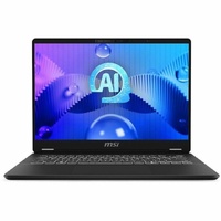 Prestige 14 AI Studio C1U - 14" FHD+ - Ultra 7 155H - 32GB RAM 2x16GB - 1TB SSD - RTX 3050 6GB - WiFi 7 - Backlit KB - 4cell 90Wh - Stellar Gray - 11