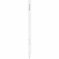 Verbatim Bluetooth Stylus - Replaceable Stylus Tip - Polyether Ether Ketone (PEEK), Polycarbonate - Tablet PC Device Supported