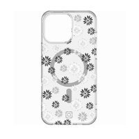Incipio Forme Case for Apple iPhone 16 Pro Max Smartphone - Natural Textured - Ditzy Floral Silver - Scratch Resistant, Discoloration Resistant, Drop