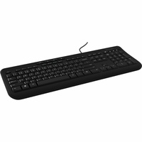 Incase Designed by Microsoft 600 Keyboard - Cable Connectivity - USB Interface - Black - 4 Hot Key(s) - Media Control, Play/Pause, Volume Up, Volume
