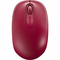 Microsoft Wireless Mobile 1850 Mouse - Flame Red - Scroll Wheel