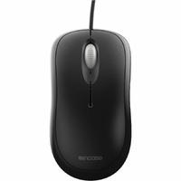 Microsoft Mouse - USB Type A - Optical - Black - Cable