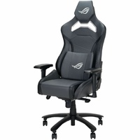 ROG Chariot X Core gaming chair in racing-car style featuring an adjustable high-density foam headrest memory-foam lumbar support 4D adjustable