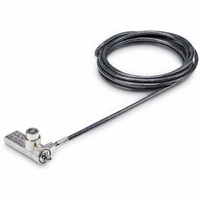 StarTech.com 10-Pack Dual-Access Laptop Lock, 6.5ft (2m) Keyed Alike and Combination Security Cable Lock for K-Slot Devices, Anti-Theft - 10-Pack w/