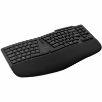 Kensington Pro Fit Ergo KB675 EQ TKL Keyboard - Wireless Connectivity - USB Interface - Black - Bluetooth - 10 m - 2.40 GHz - Windows, Mac OS, - -