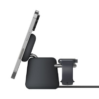 BOOSTCHARGE PRO 2-IN-1 MAGNETIC WIRELESS CHARGING DOCK WITH QI2 15W - SAND