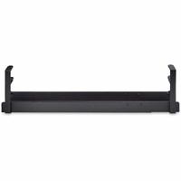 StarTech.com Under Desk Cable Management Tray, Length Adjustable, Clamp-On Installation, No Drilling Required, Black - Length adjustable cable tray