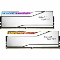 G.SKILL Trident Z5 Royal Neo RAM Module - 32 GB (2 x 16GB) - RGB - DDR5-6400/PC5-51200 DDR5 SDRAM - 6400 MHz - CL30 - 1.40 V - N