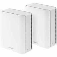 Asus ZenWiFi BT10 BT10(W-2-PK) Wi-Fi 7 IEEE 802.11 a/b/g/n/ac/ax/be Ethernet Wireless Router - Tri Band - 2.40 GHz ISM Band - 6 GHz UNII Band - 8 x x